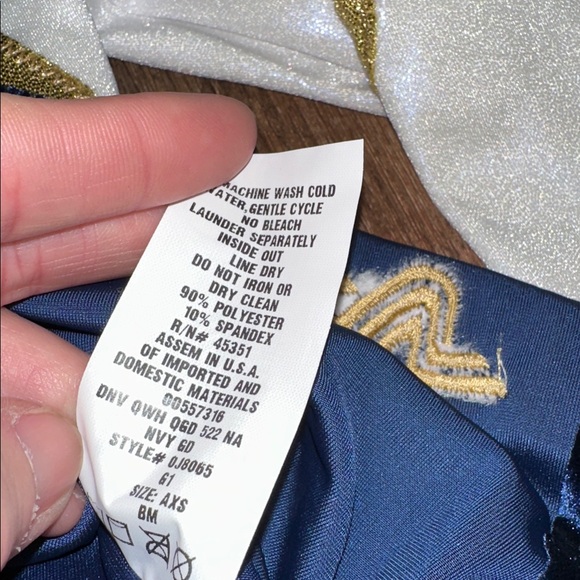 Alpha Factor Competitive Gymnastics Jacket Velvet BNWT size XS - Picture 5 of 9